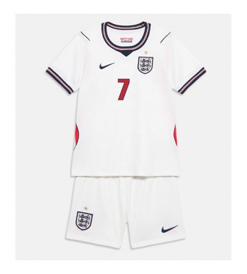 England Bukayo Saka #7 Hjemmebanetrøje Børn VM 2026 Kortærmet (+ Korte bukser)